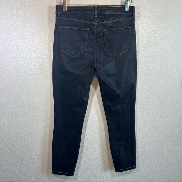 L’AGENCE Marguerite skinny high rise noir natural contrast coated - Picture 4 of 8